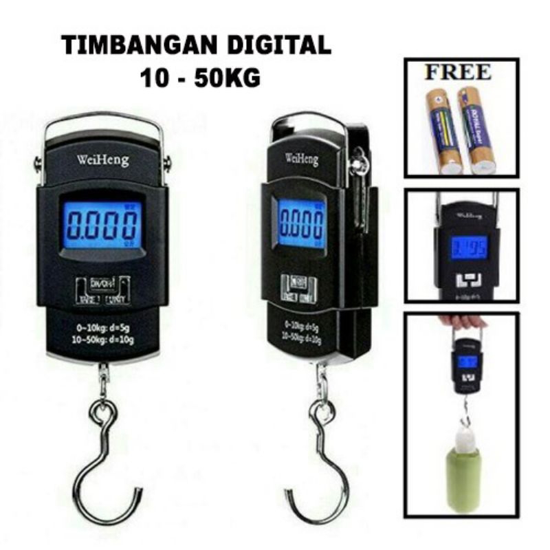 Timbangan Gantung Digital 50kgTimbangan Laundry timbangan barang