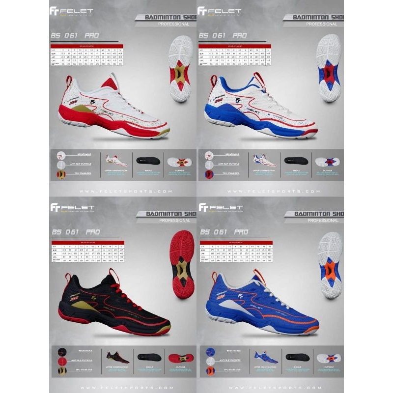 sepatu felet bs061 pro
