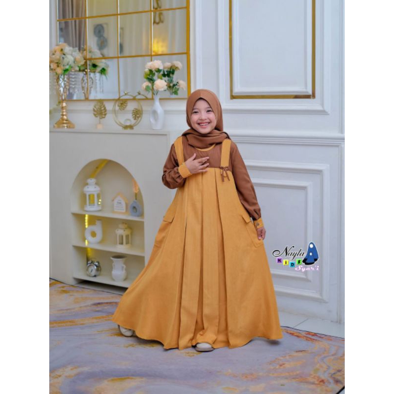 Set Gamis Anak Adiva