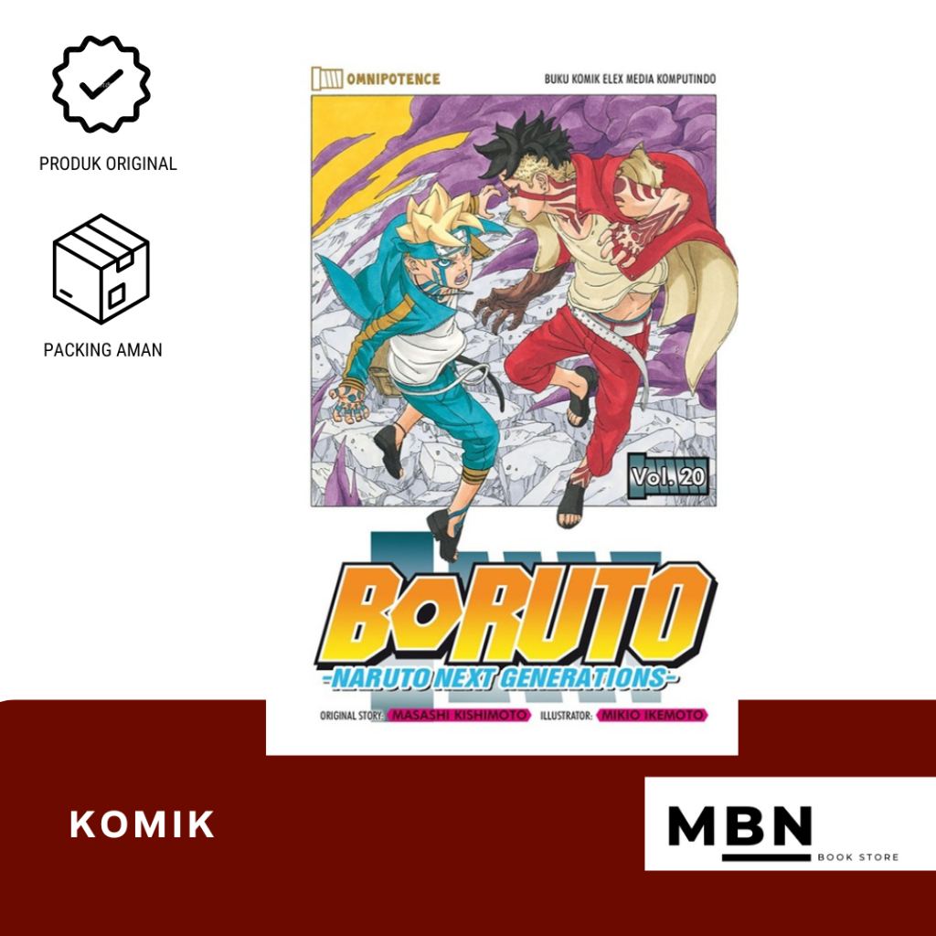 Komik seri Boruto - Naruto Next Generation Vol lengkap Ori