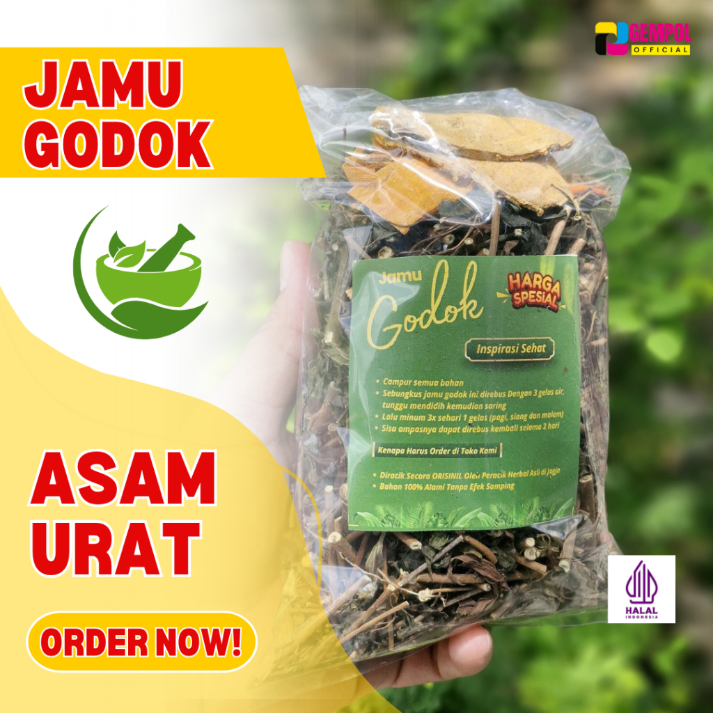 

JAMU GODOK ASAM URAT /JAMU GODOK TRADISIONAL ASAM URAT