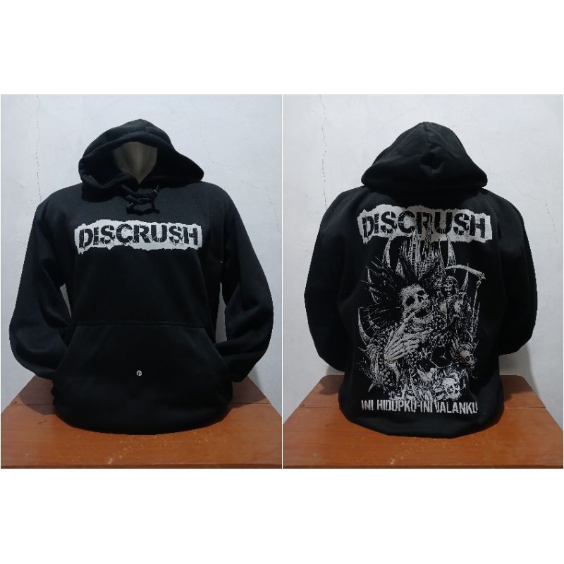 HOODIE PUNK / SWEATER BAND PUNK DISCRUSH