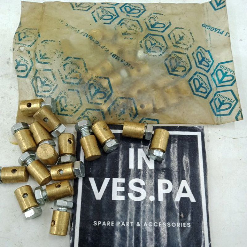 nepel kopling kuningan nos untuk kopling vespa vbb super sprint bajaj ps px pxe excel exclusive etc