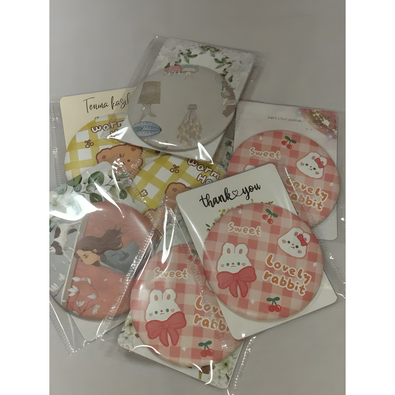 Souvenir cermin Korea / Souvenir mini / Souvenir pernikahan murah / Souvenir estetik / Souvenir lucu