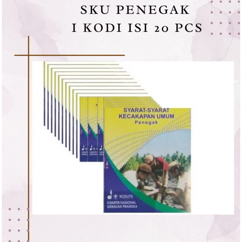 

Sku Penegak 1 Kodi Buku SKU Penegak 20 Pcs