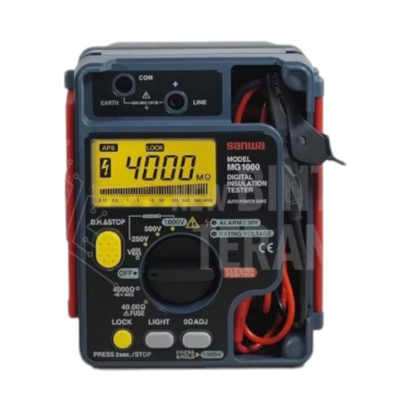 Digital insulation testers Sanwa MG1000