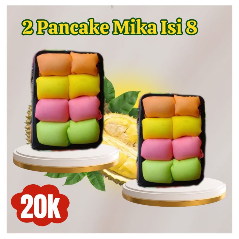 

Paket Duo Pancake Mika Isi 8