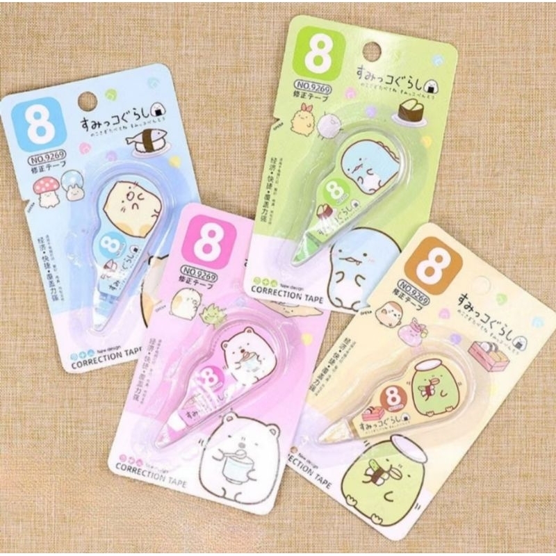 

Correction tape roll karakter lucu