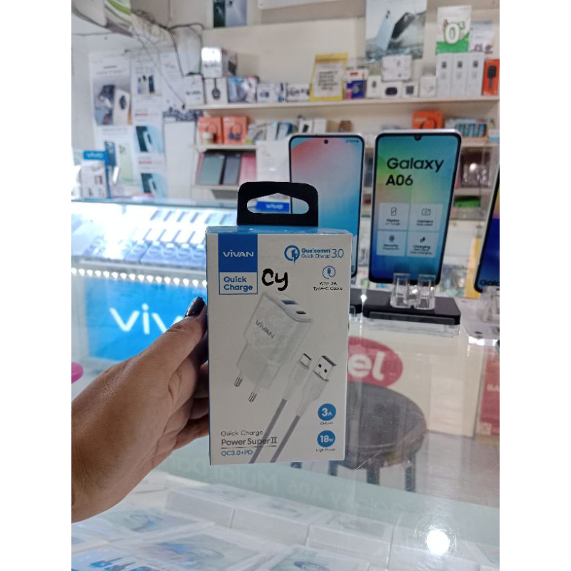 QUICK CHARGER VIVAN QC3.0+PD