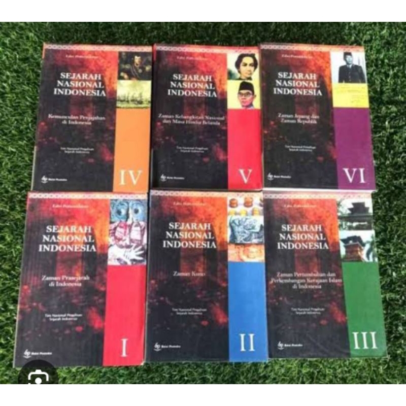 SEJARAH NASIONAL INDONESIA JILID 1 SAMPAI JILID 6