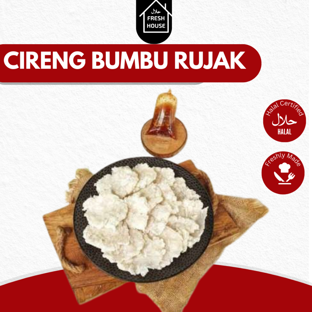 

CIRENG ORIGINAL DAN KEJU BUMBU RUJAK ISI 20PCS