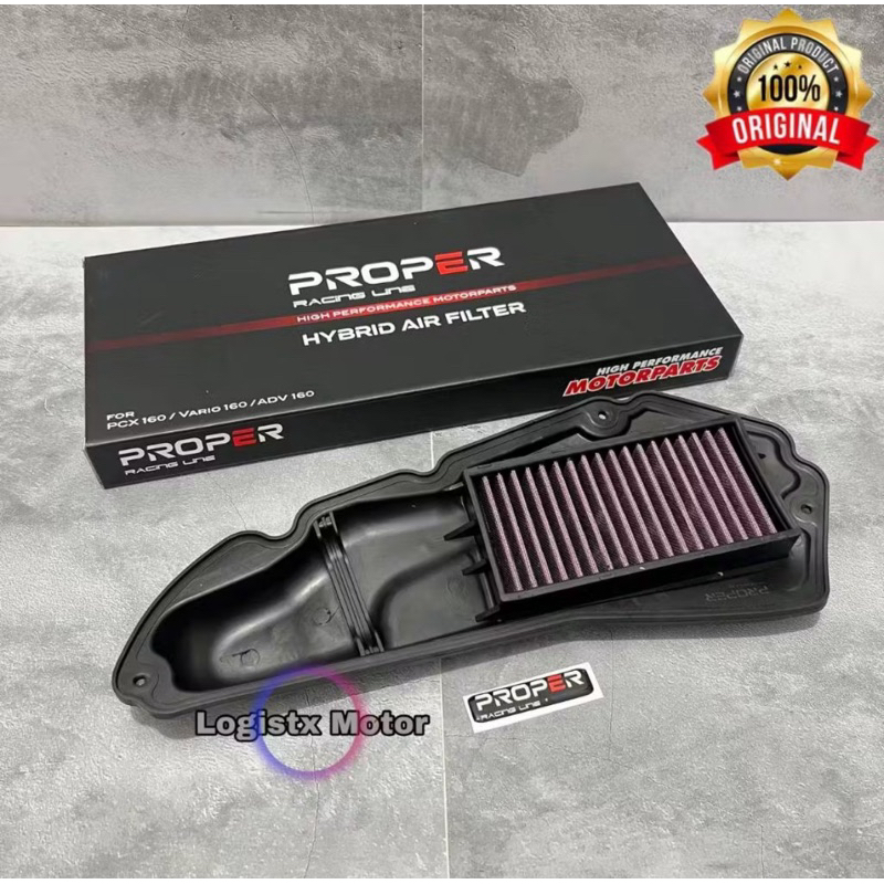 Filter Udara Proper Racing Pcx 160 Vario 160 ADV 160 Stylo 160 Honda Saringan Filter Abs Cbs 2024 20