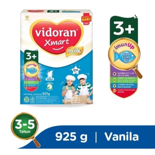 

VIDORAN XMART 3+ VANILLA/MADU 925GR