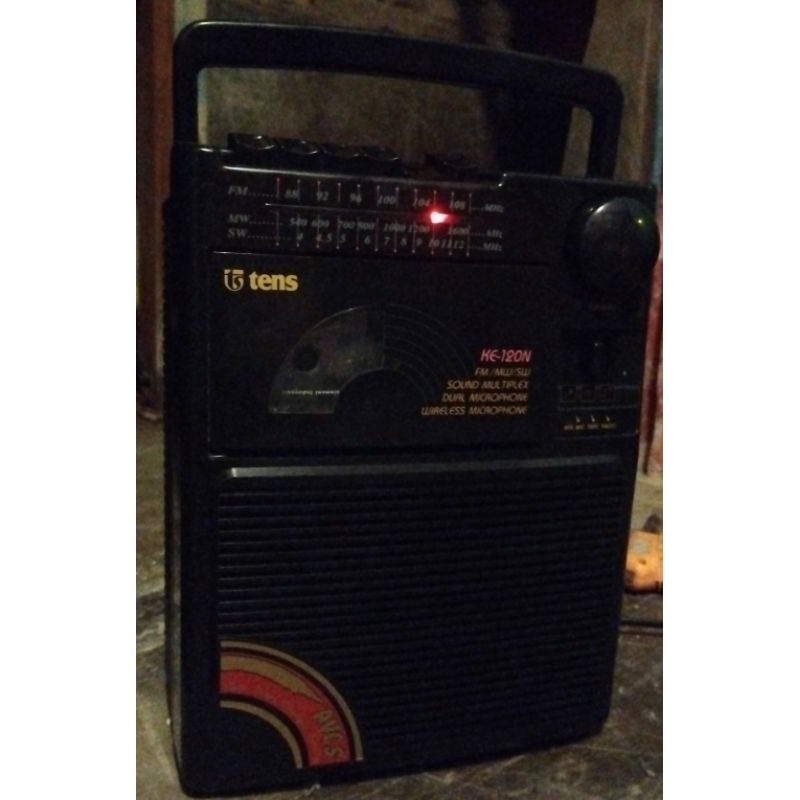 TENS radio tape portable