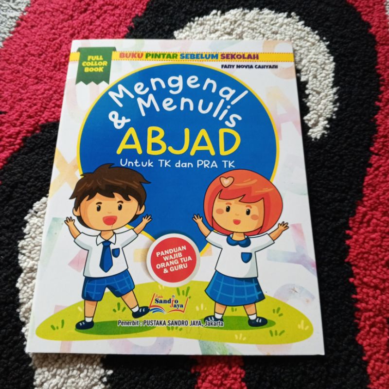 Buku Anak Mengenal dan menulis Abjad Huruf