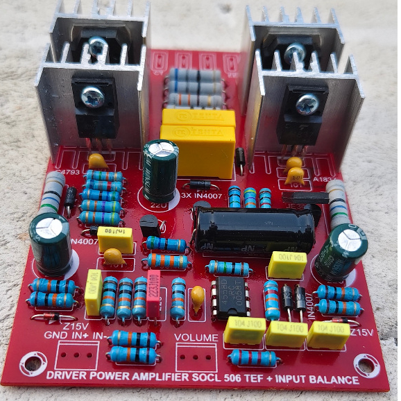 KIT DRIVER SOCL 506 TEF INBAL