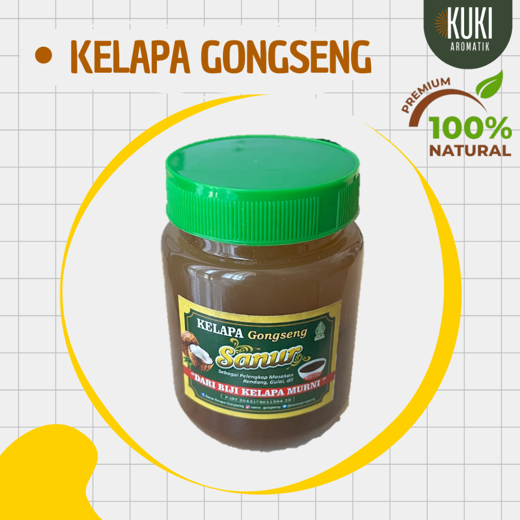 

Kelapa Gongseng Murni | Bumbu Dapur 100% Natural