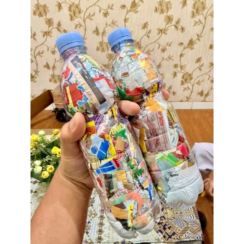 Ecobricks Botol Sedang | Sampah Dijamin Bersih 100%