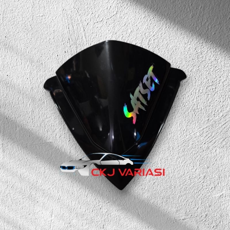 Visor Honda Vario 110 125 Old Techno Karbu Free Stiker Hologram Vario Techno Anti Pecah Plus Double 