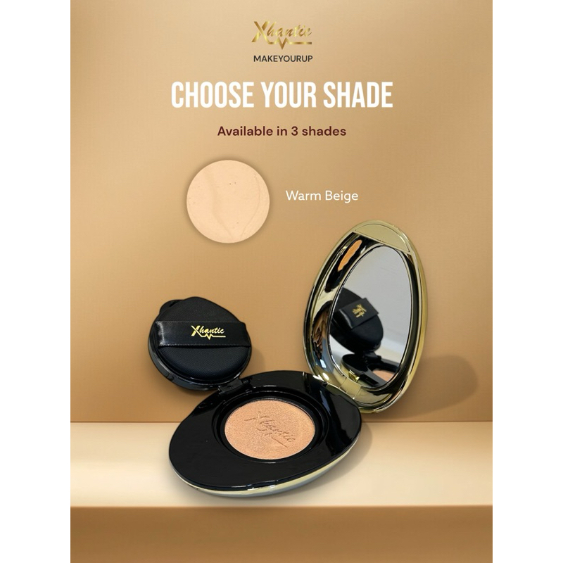 Xhantic Makeyourup Perfect Glowter Cushion in Warm Beige