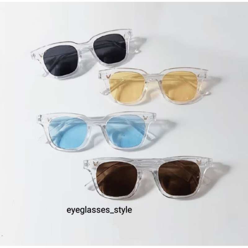kacamata vincent lensa minus warna permanen unisex TP-04