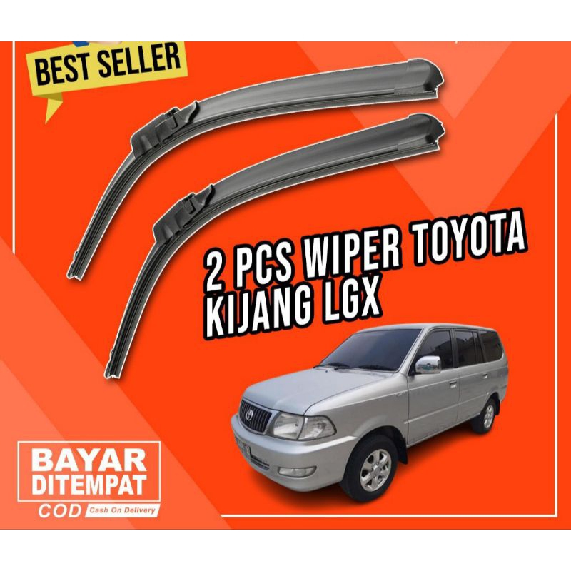 WIPER KACA DEPAN TOYOTA KIJANG KAPSUL LGX 2000 2001 2002 2003 2004