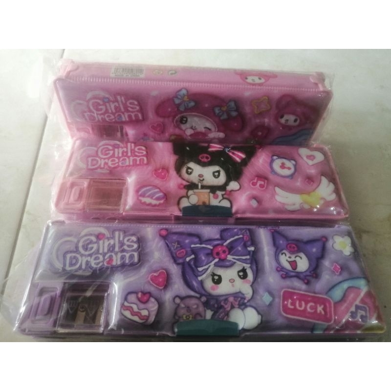 

Tempat Pensil magnet Kuromi +dua Rautan