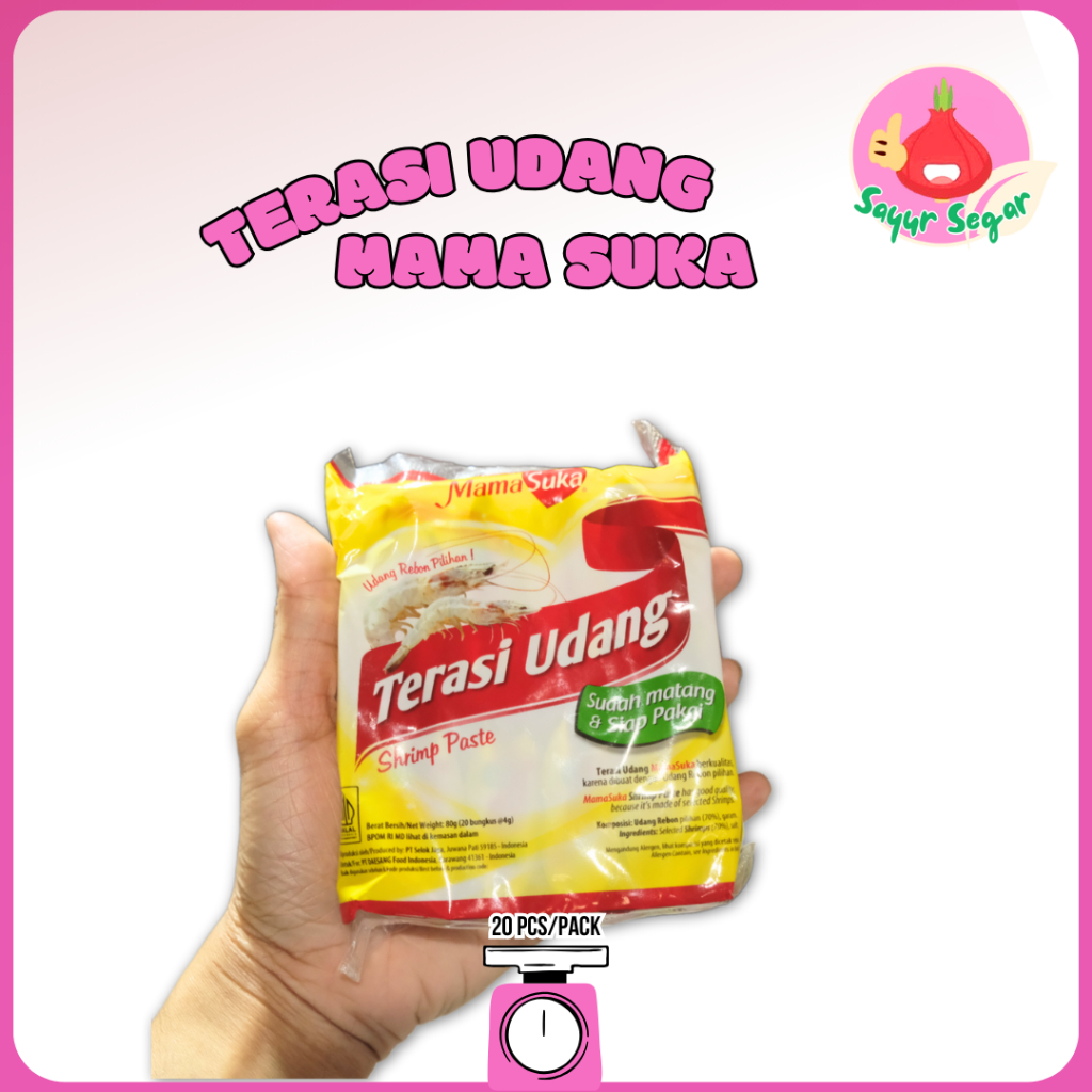 

Sayur Segar - MamaSuka Terasi Udang Isi 20 / Shrimp Paste