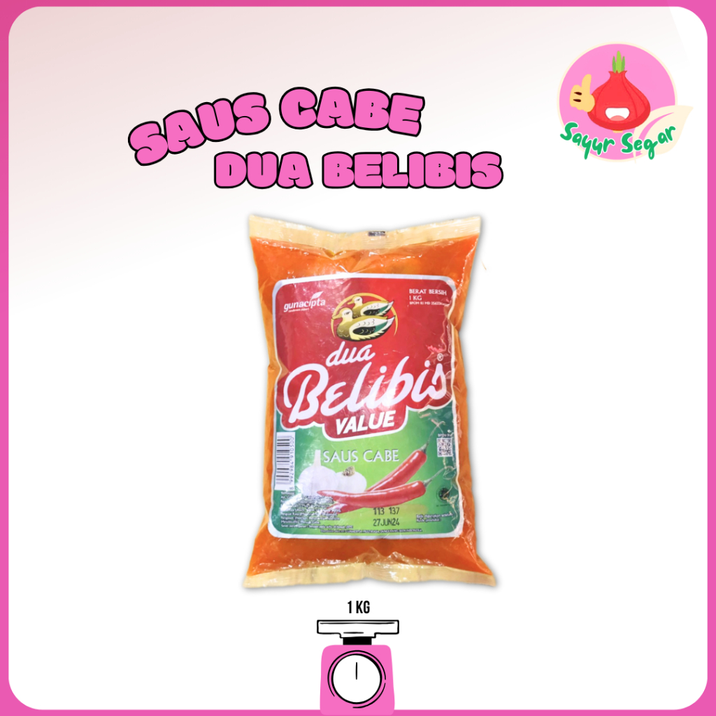 

Sayur Segar - Saus Cabai Dua Belibis/Chili Sauce 1 kg
