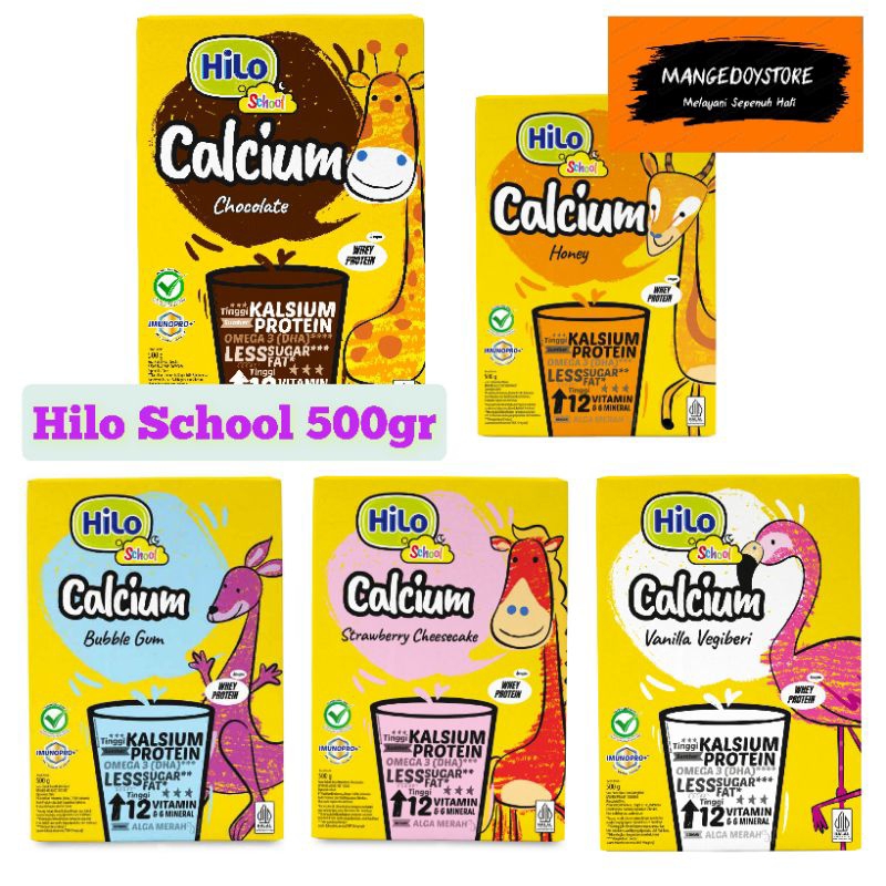 

HiLo School Honey 500 gr/ Buble Gum 500 gr/Cokelat