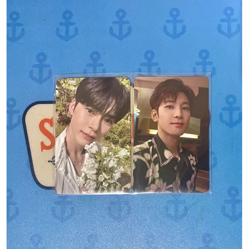 Pc Wonwoo Kondangan semicolon dan Hanbin bunga shade
