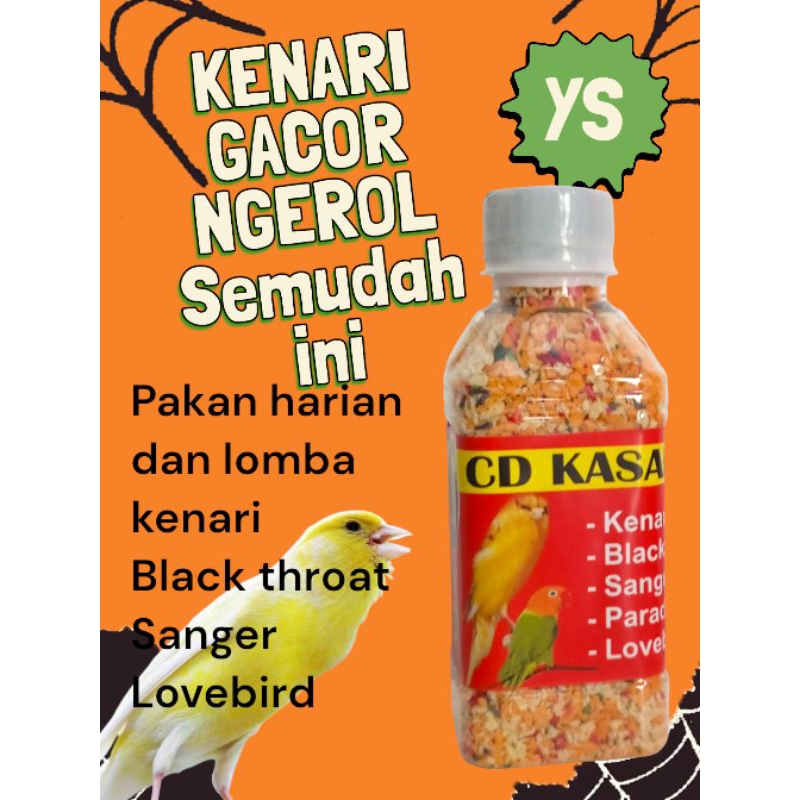 YS CEDE KASAR  EGG FOOD PAKAN PREMIUM KENARI NGEROL GACOR