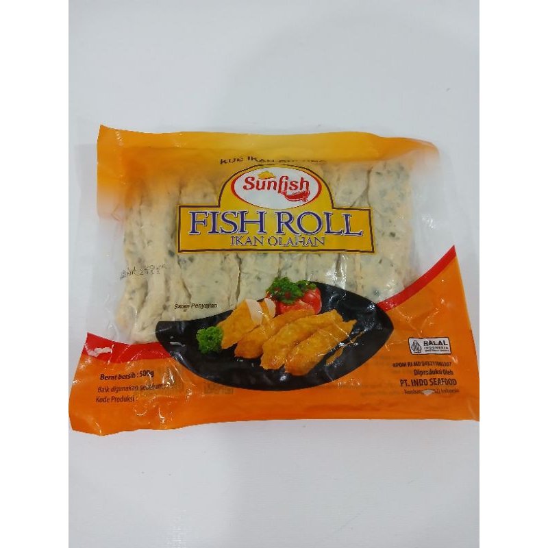 

Sunfish fish roll ikan olahan - kue ikan gulung 500g - frozen food