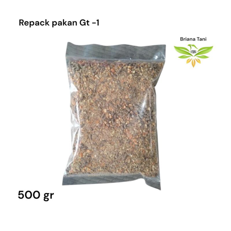 ￼Repack 500gr Pakan Ayam Petelur GT-1GENTA Sinta Prima FeedMill