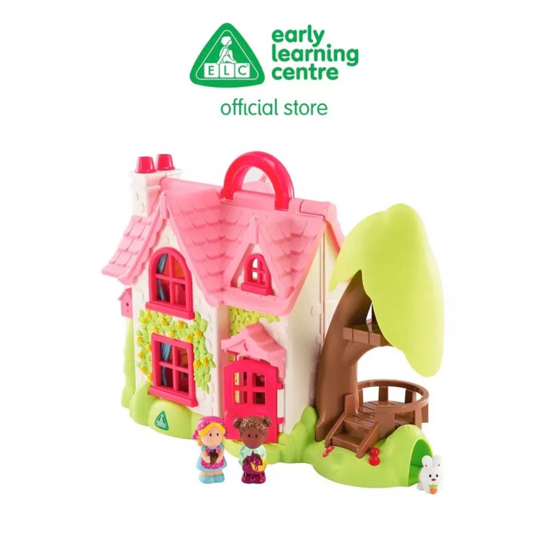 ELC Happyland Cherry Lane Cottage -Mainan Rumah Boneka Anak Perempuan