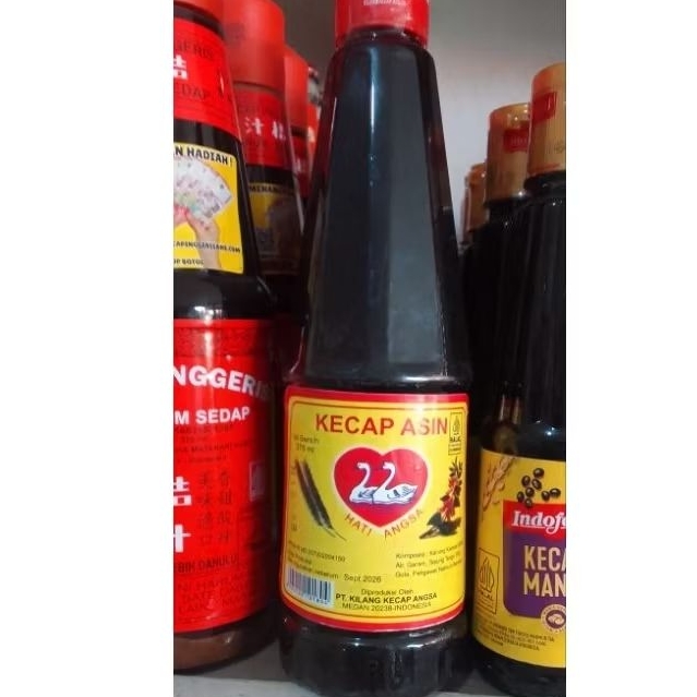 

Kecap asin cap Hati angsa 275 ml