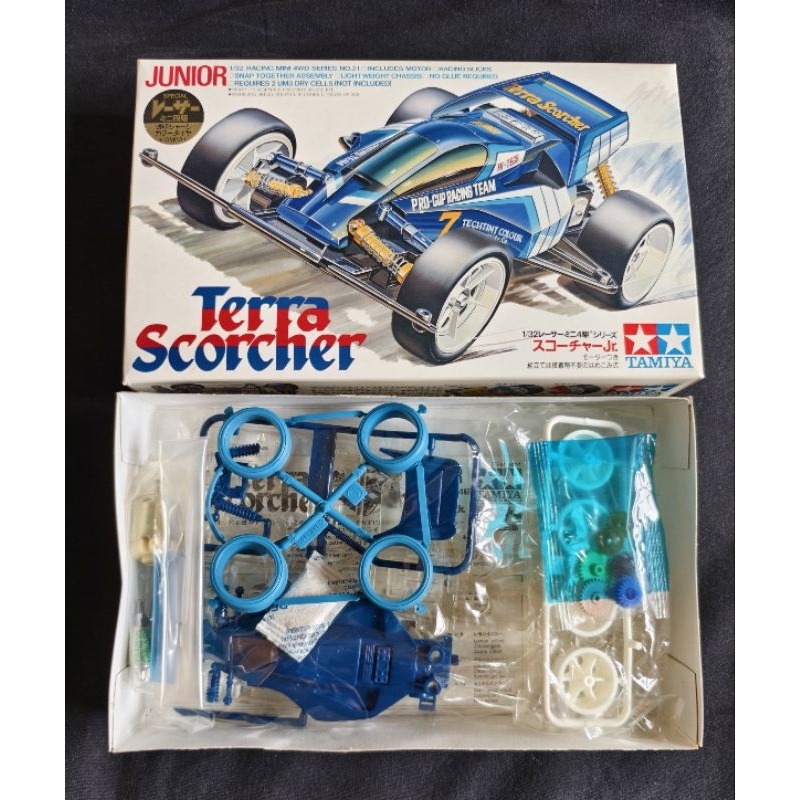 Tamiya Mini 4WD 18509 Terra Scoarcher Clear Chassis Edition