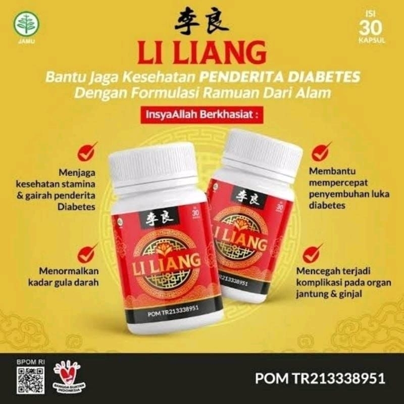 LI-LIANG OBAT DIABETES DAN KENCING MANIS ASLI ORIGINAL-LI- LIANG
