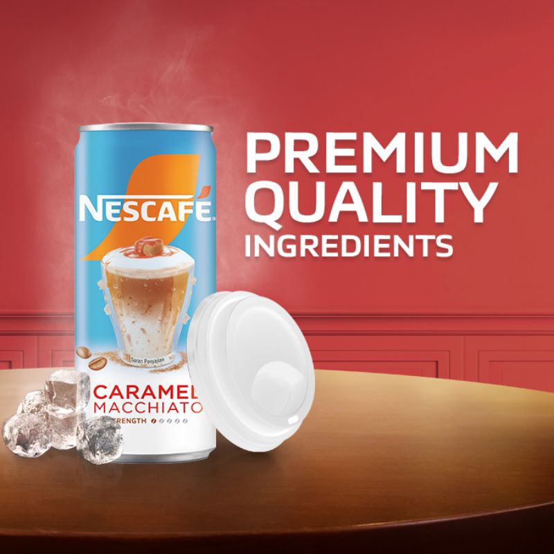 

Nescafe Caramel kaleng 220ml 24pcs