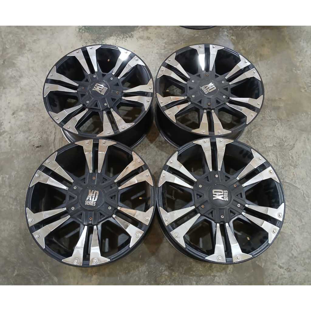 velg mobil second XD SERIES R20 pcd 6x139,7 cocok untuk Triton, Demak, Hylux, Pajero