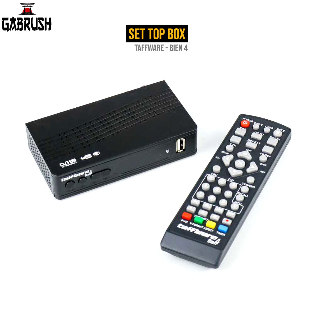 STB Bien 4 TV Digital Set Top Box DVB-T2 Taffware