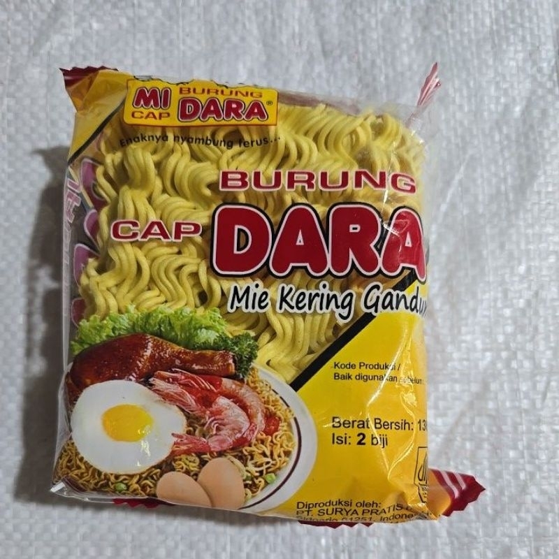 

Mie burung dara renteng 131g doro isi 2 ( ECER )