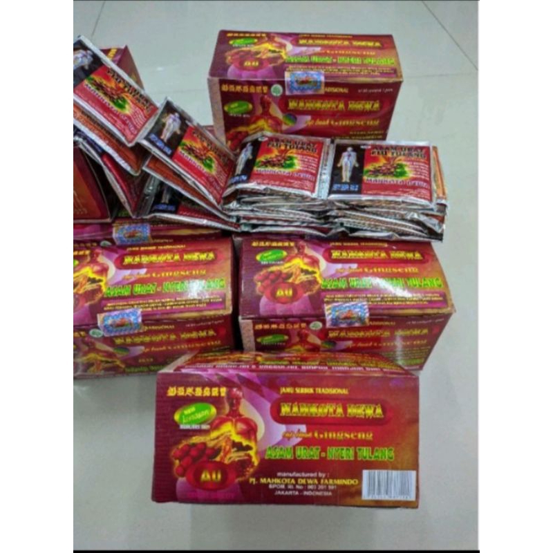 

asam urat, mahkota dewa,,,