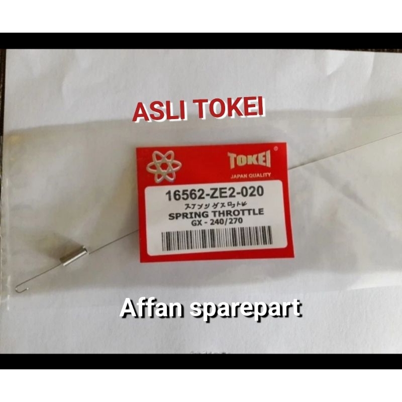 SPRING THROTTLE GX 240 / GX 270 PERGAS HALUS GX 240 / 270 ASLI TOKEI