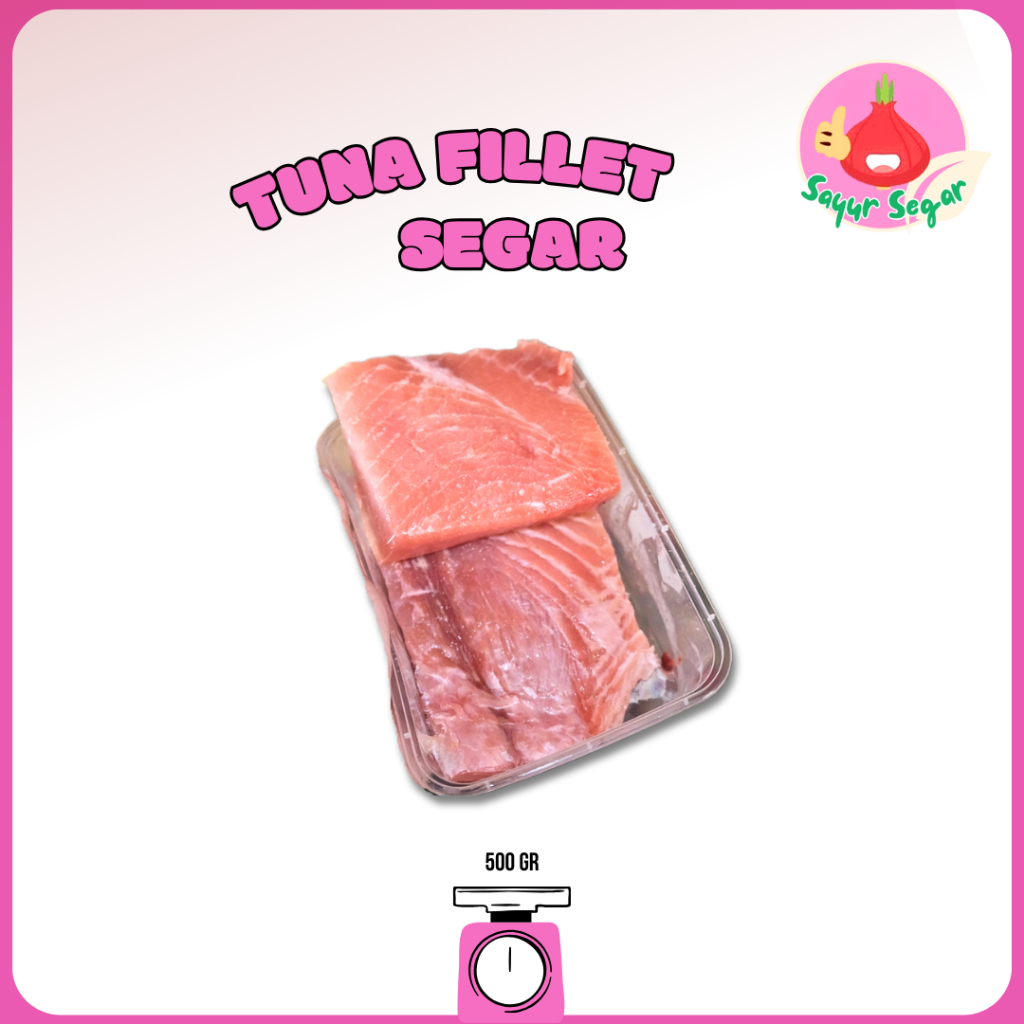 

Sayur Segar - Ikan Tuna Fillet Segar/Tuna Fish Fillet Box 500 gr