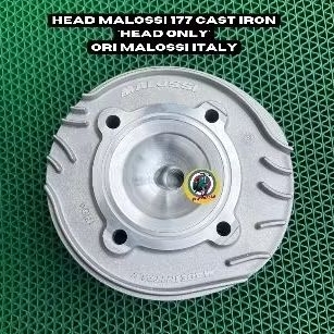 Head malossi 177 cast iron 'Head only' Ori malossi italy