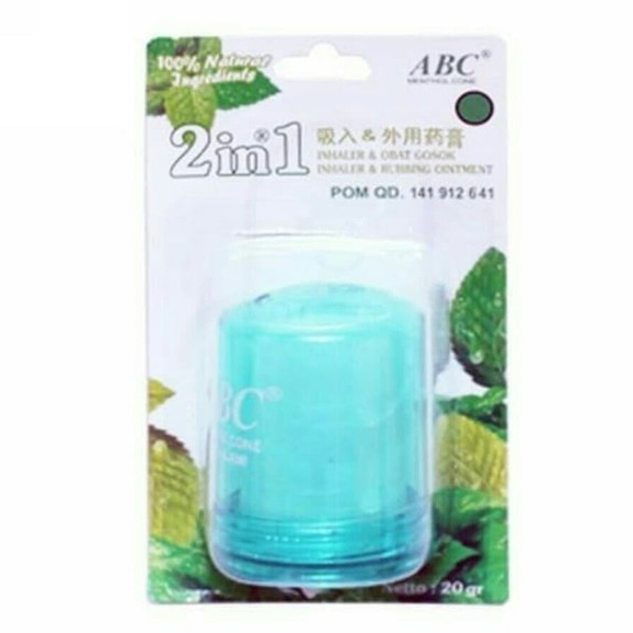 MENTHOL ABC 20 GR / ABC MENTHOL CONE 2 IN 1 20 GR