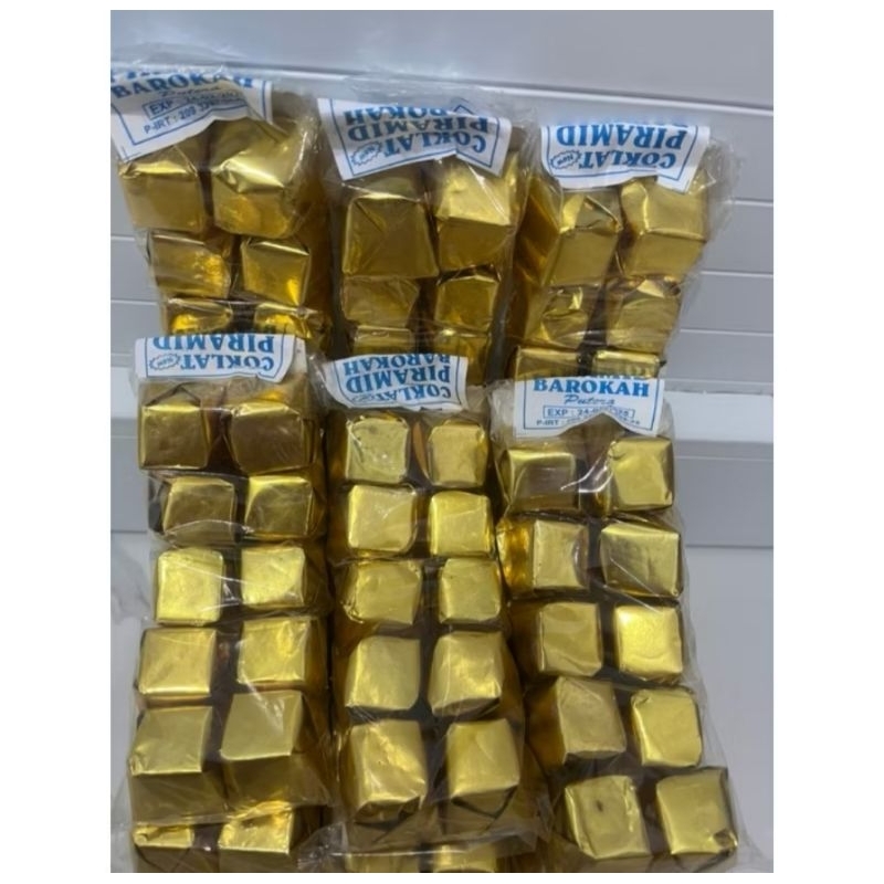 

coklat piramid Barokah { 10 pcs }