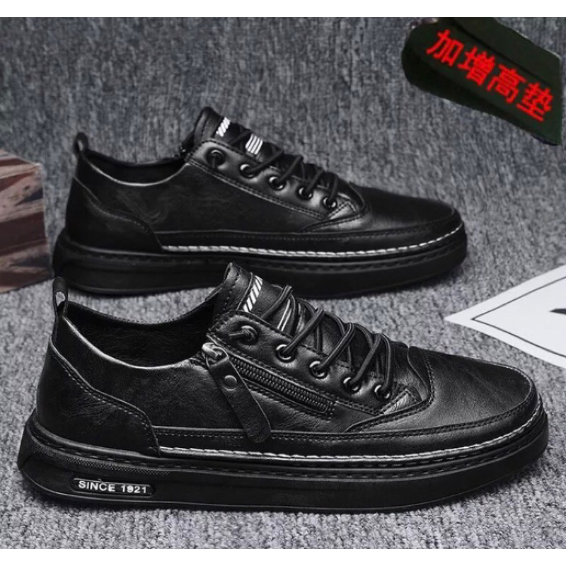 Sepatu Sneaker pria Import 100% Original Sneaker Kulit Resleting