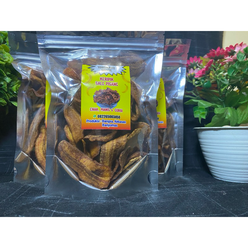 

Keripik Sale Pisang kemasan standing pouch